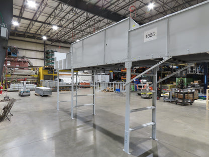 Hytrol BPC 43"x 35' Slider Bed Conveyor 41" Belt 5Hp 3PH Center Drive 180fpm