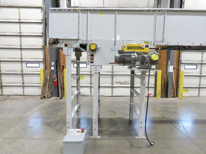 Hytrol BPC 43"x 35' Slider Bed Conveyor 41" Belt 5Hp 3PH Center Drive 180fpm