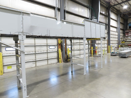 Hytrol BPC 43"x 35' Slider Bed Conveyor 41" Belt 5Hp 3PH Center Drive 180fpm