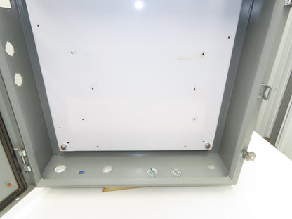 Saginaw SCE-24H2406LP Electrical Enclosure Cabinet 24"x24"x6" Backplate