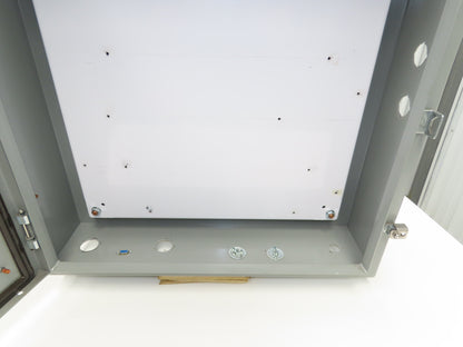 Saginaw SCE-24H2406LP Electrical Enclosure Cabinet 24"x24"x6" Backplate