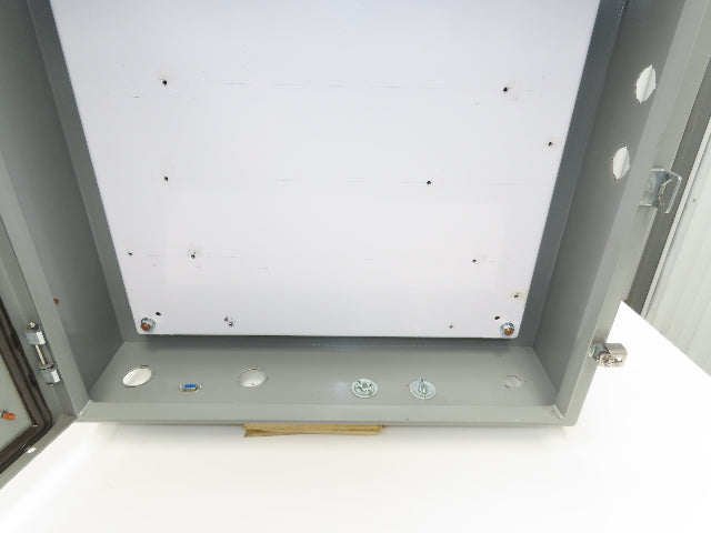 Saginaw SCE-24H2406LP Electrical Enclosure Cabinet 24"x24"x6" Backplate