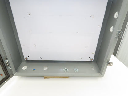 Saginaw SCE-24H2406LP Electrical Enclosure Cabinet 24"x24"x6" Backplate