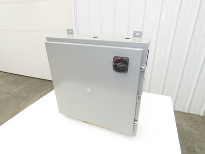 Saginaw SCE-24H2406LP Electrical Enclosure Cabinet 24"x24"x6" Backplate