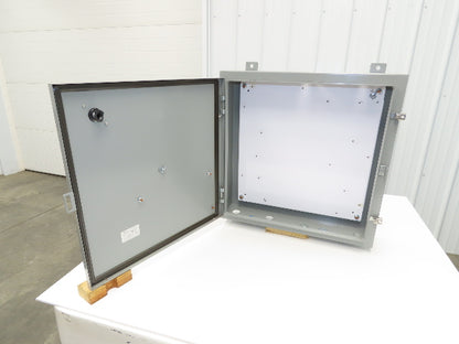 Saginaw SCE-24H2406LP Electrical Enclosure Cabinet 24"x24"x6" Backplate