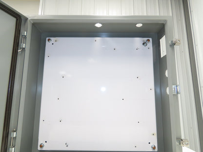 Saginaw SCE-24H2406LP Electrical Enclosure Cabinet 24"x24"x6" Backplate