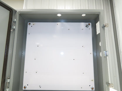 Saginaw SCE-24H2406LP Electrical Enclosure Cabinet 24"x24"x6" Backplate