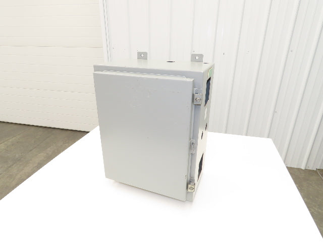 Wiegmann N12201610 Electrical Enclosure Cabinet 20"x16"x10" Backplate