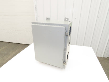 Wiegmann N12201610 Electrical Enclosure Cabinet 20"x16"x10" Backplate