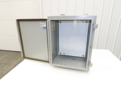 Wiegmann N12201610 Electrical Enclosure Cabinet 20"x16"x10" Backplate