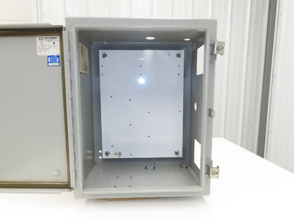 Wiegmann N12201610 Electrical Enclosure Cabinet 20"x16"x10" Backplate