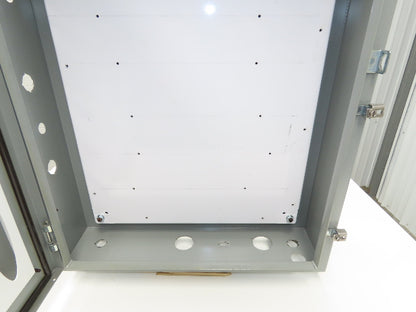 Saginaw SCE-30H2406LP Electrical Enclosure Cabinet 30x24x6" Backplate Knockouts