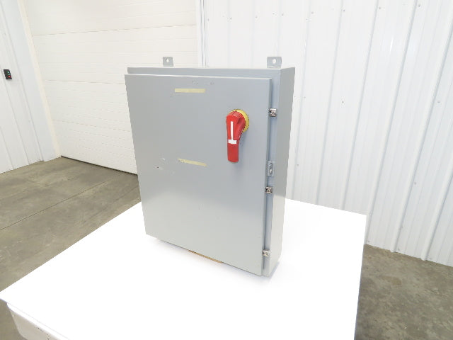 Saginaw SCE-30H2406LP Electrical Enclosure Cabinet 30x24x6" Backplate Knockouts