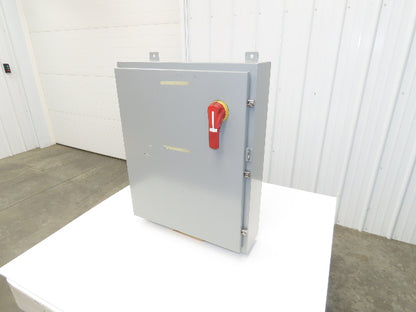 Saginaw SCE-30H2406LP Electrical Enclosure Cabinet 30x24x6" Backplate Knockouts