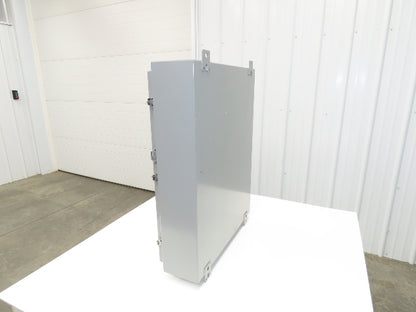 Saginaw SCE-30H2406LP Electrical Enclosure Cabinet 30x24x6" Backplate Knockouts