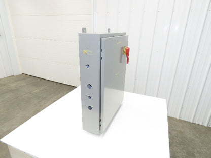 Saginaw SCE-30H2406LP Electrical Enclosure Cabinet 30x24x6" Backplate Knockouts