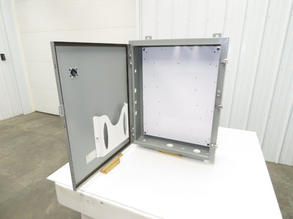 Saginaw SCE-30H2406LP Electrical Enclosure Cabinet 30x24x6" Backplate Knockouts