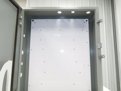 Saginaw SCE-30H2406LP Electrical Enclosure Cabinet 30x24x6" Backplate Knockouts
