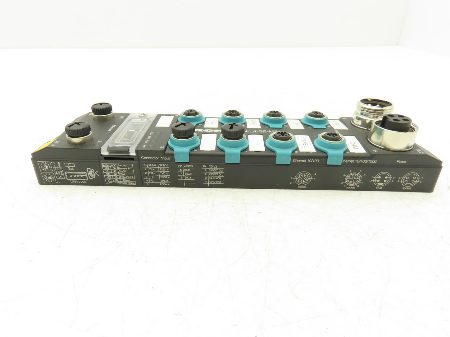 Turck TBEN-L4-SE-M2 Managed Ethernet Switch 10-Port 24VDC