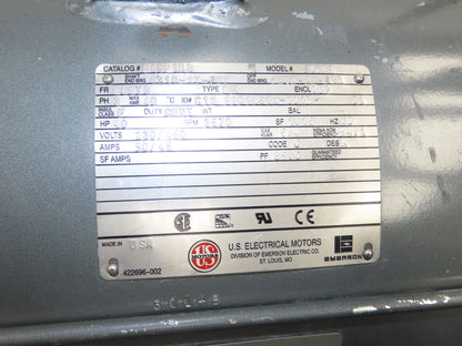 Quincy QSVI-40 Rotary Screw Vacuum Pump 230/460V 40Hp Reman Air End