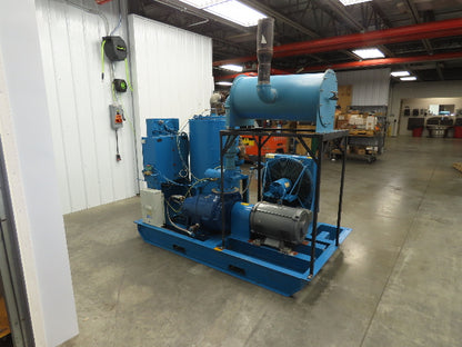 Quincy QSVI-40 Rotary Screw Vacuum Pump 230/460V 40Hp Reman Air End