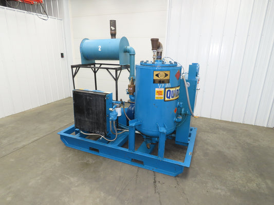 Quincy QSVI-40 Rotary Screw Vacuum Pump 230/460V 40Hp Reman Air End
