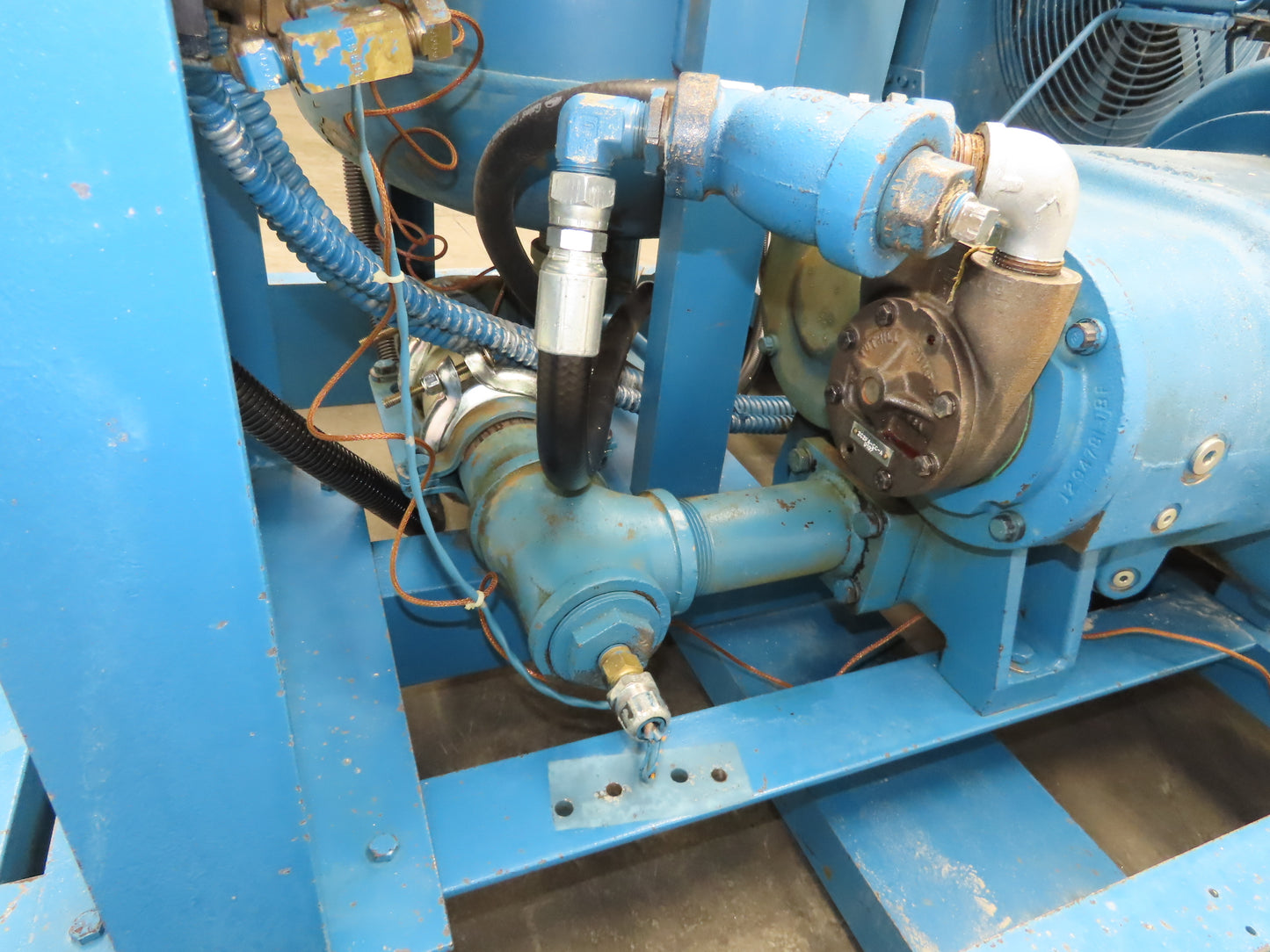 Quincy QSVI50AN3A Rotary Screw Vacuum Pump 230/460V 50Hp Air Compressor 41304h