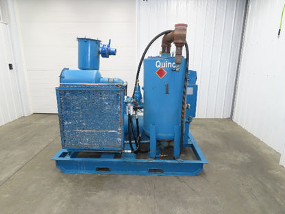 Quincy QSVI50AN3A Rotary Screw Vacuum Pump 230/460V 50Hp Air Compressor 41304h