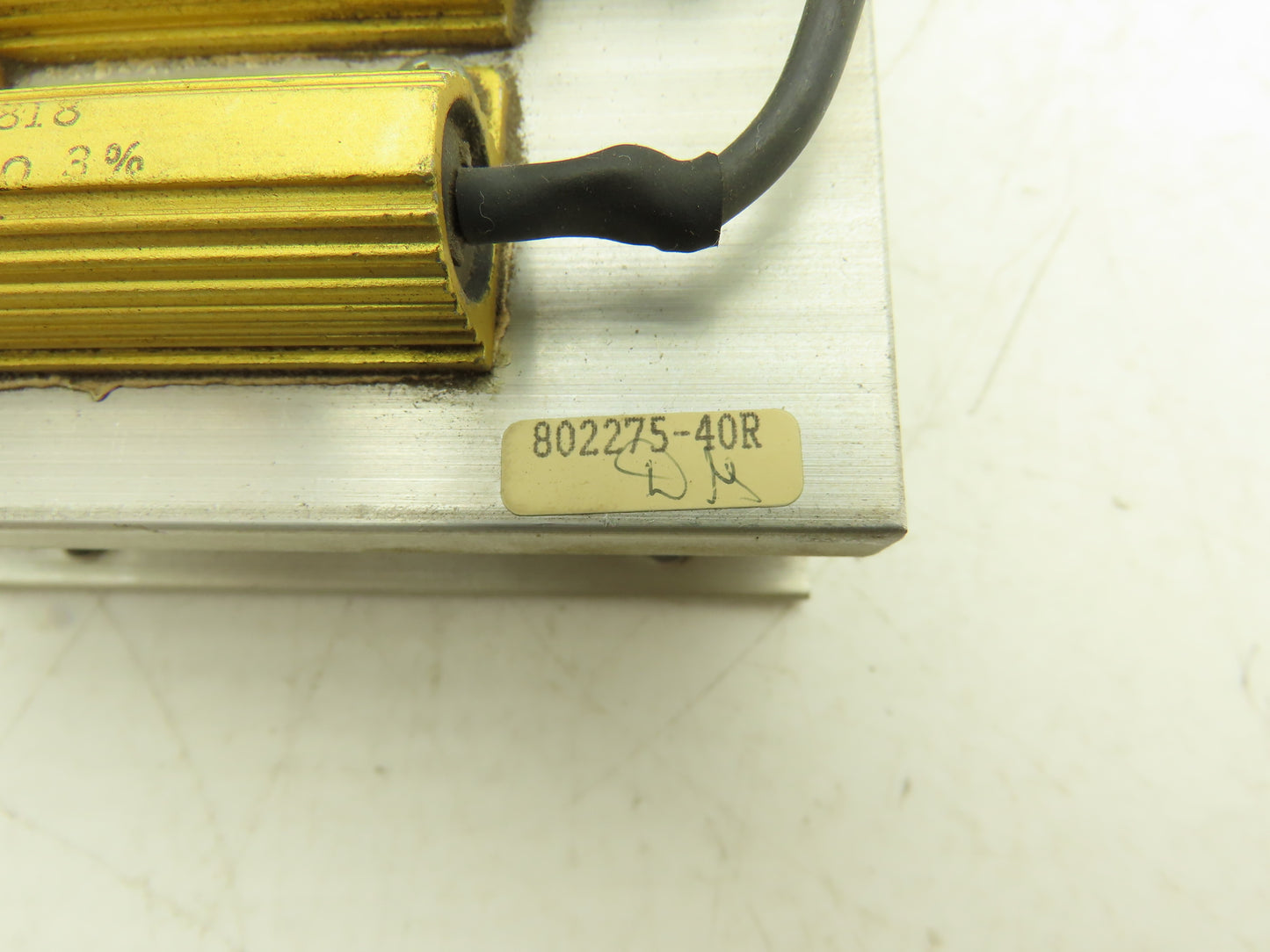 Reliance Electric 802275-40R FlexPak 3000 DC Drive Resistor Assembly w/Heat Sink