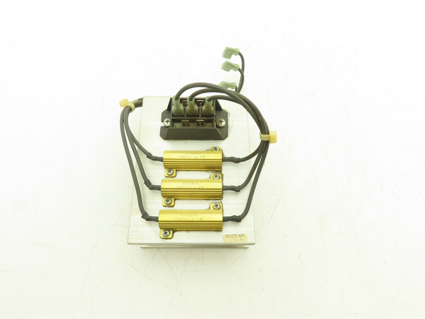 Reliance Electric 802275-40R FlexPak 3000 DC Drive Resistor Assembly w/Heat Sink