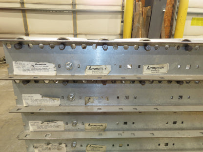 Automotion 24"x 8' Gravity Roller Conveyor 1.9" Roller 21.5"BF 4-Sections 32'