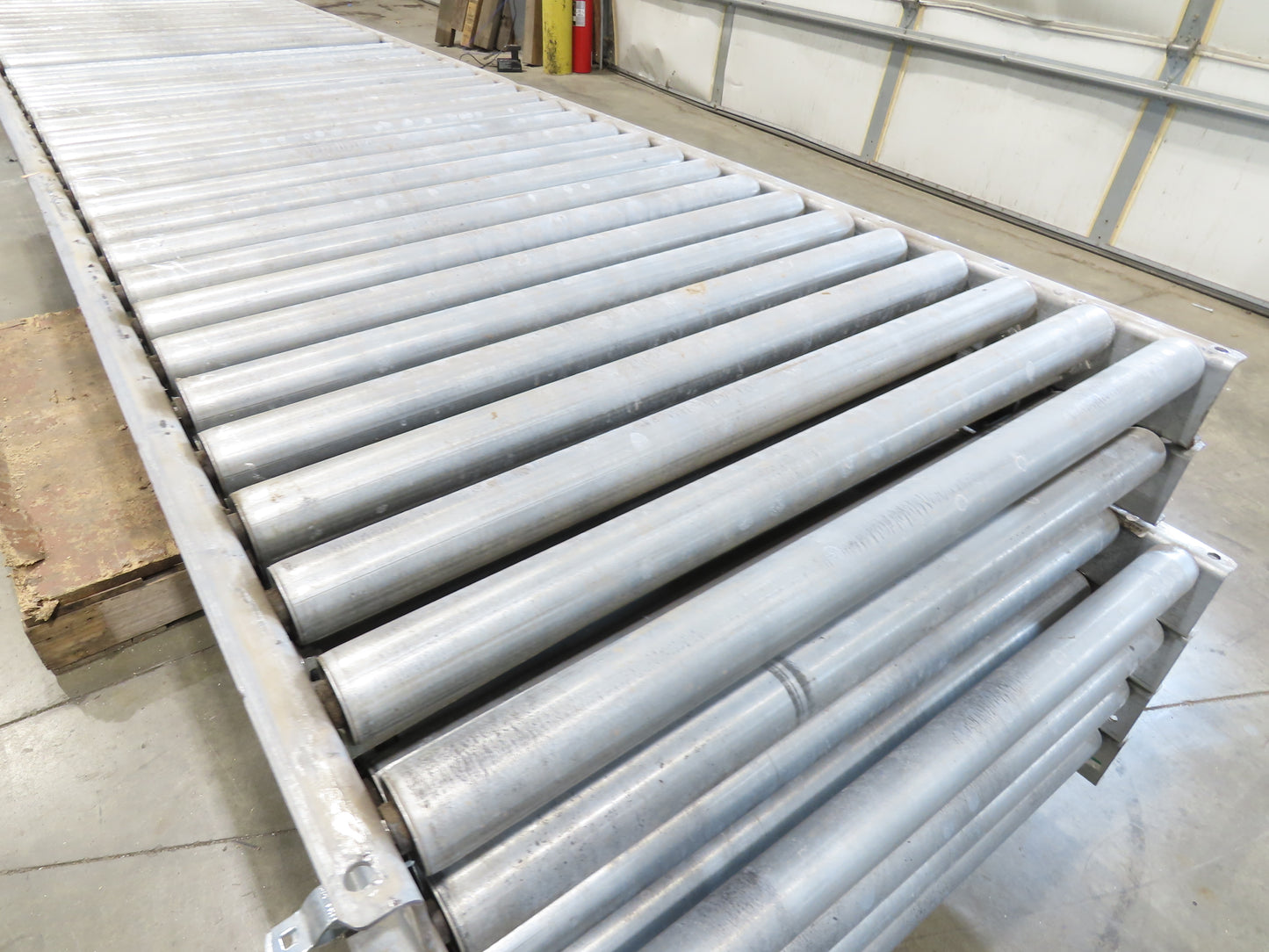 30"x 10' Gravity Roller Conveyor 1.9" Roller 28"BF 6-Sections 60'
