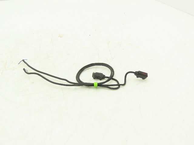 Omron E3T-ST12 Ultracompact Photoelectric Sensor Amplifier Through-Beam 1m NPN