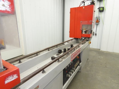 Wegoma SL2 Dual Head Plastic Welding Machine Sash Window Welder 90° 480V 3Ph