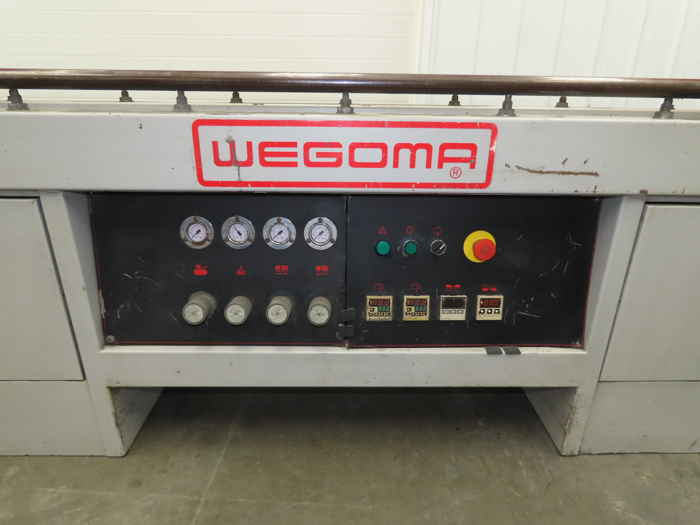 Wegoma SL2 Dual Head Plastic Welding Machine Sash Window Welder 90° 480V 3Ph