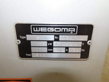 Wegoma SL2 Dual Head Plastic Welding Machine Sash Window Welder 90° 480V 3Ph