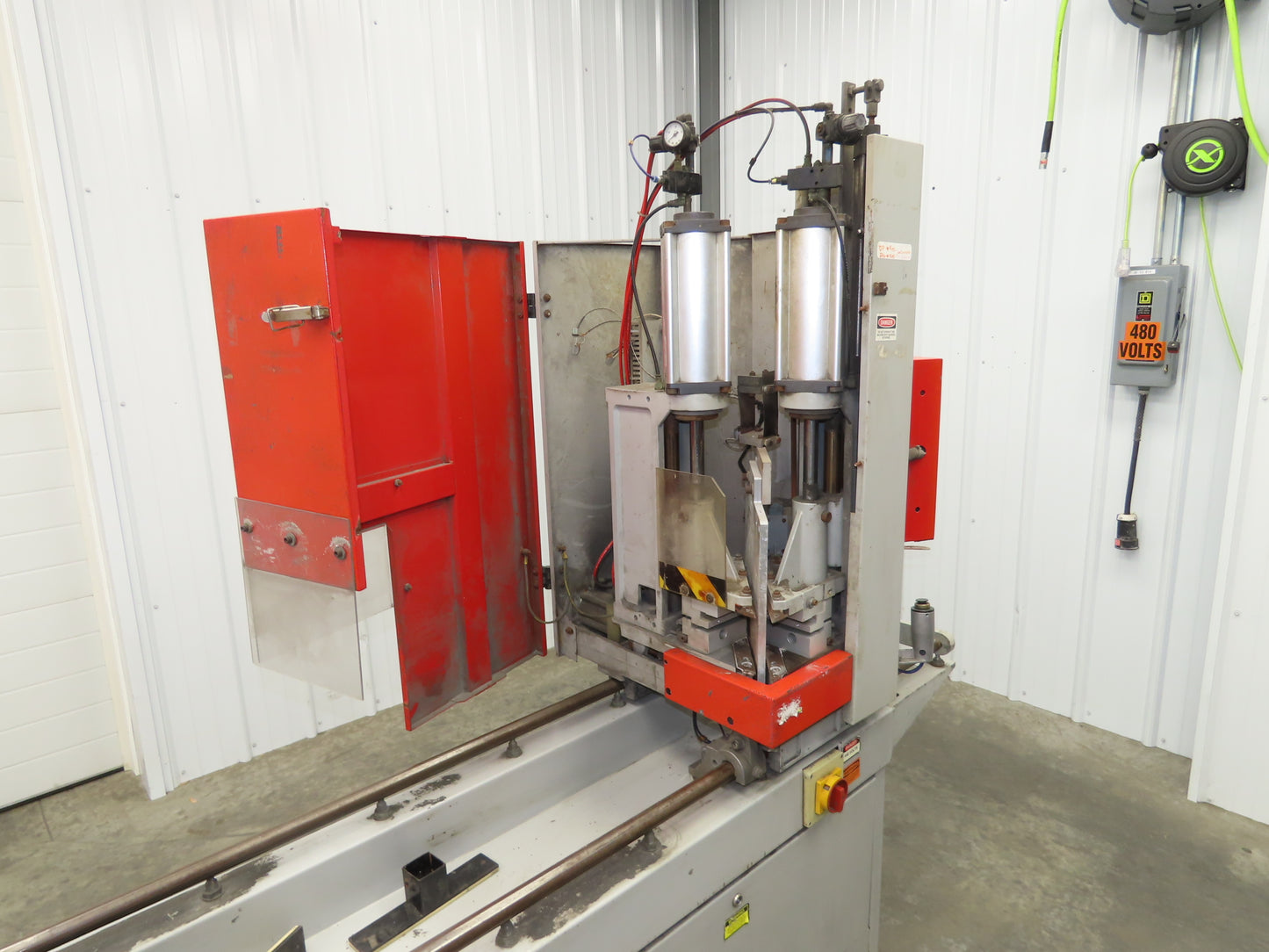 Wegoma SL2 Dual Head Plastic Welding Machine Sash Window Welder 90° 480V 3Ph