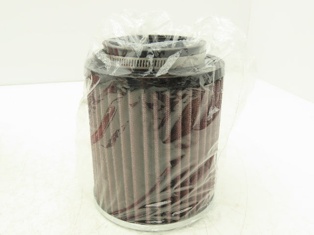 K&N Engineering RC-3710 Universal Clamp On Automotive Engine Air Filter Washable