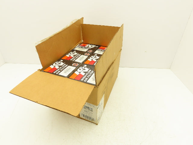 K&N Engineering RC-3710 Universal Clamp On Automotive Engine Air Filter Washable