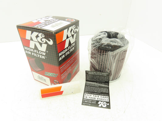 K&N Engineering RC-3710 Universal Clamp On Automotive Engine Air Filter Washable