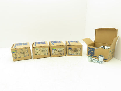 EGS Electrical Steel City 6075S EMT Compression Conduit Fitting 3/4" Lot of 100