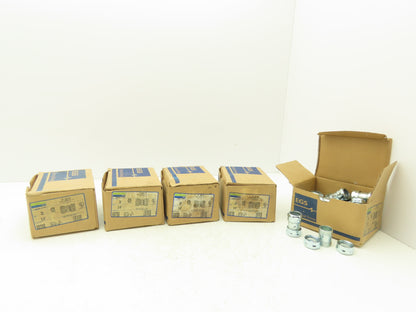 EGS Electrical Steel City 6075S EMT Compression Conduit Fitting 3/4" Lot of 100