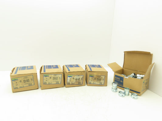 EGS Electrical Steel City 6075S EMT Compression Conduit Fitting 3/4" Lot of 100