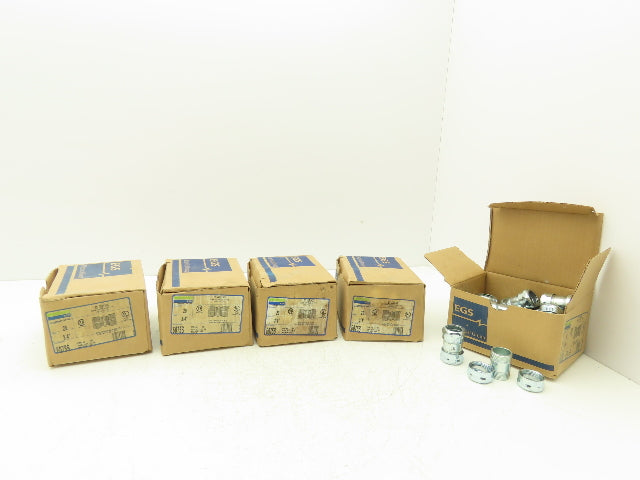 EGS Electrical Steel City 6075S EMT Compression Conduit Fitting 3/4" Lot of 100