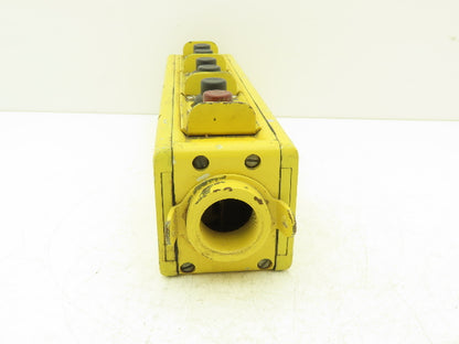 Harvey Hubbell M22 Type WPBC EUCLID Crane Hoist 6-Station Control Pendant VTG