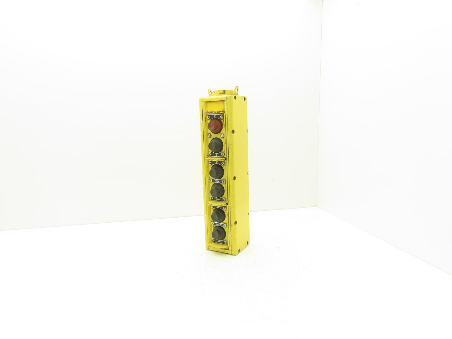 Harvey Hubbell M22 Type WPBC EUCLID Crane Hoist 6-Station Control Pendant VTG