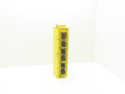 Harvey Hubbell M22 Type WPBC EUCLID Crane Hoist 6-Station Control Pendant VTG