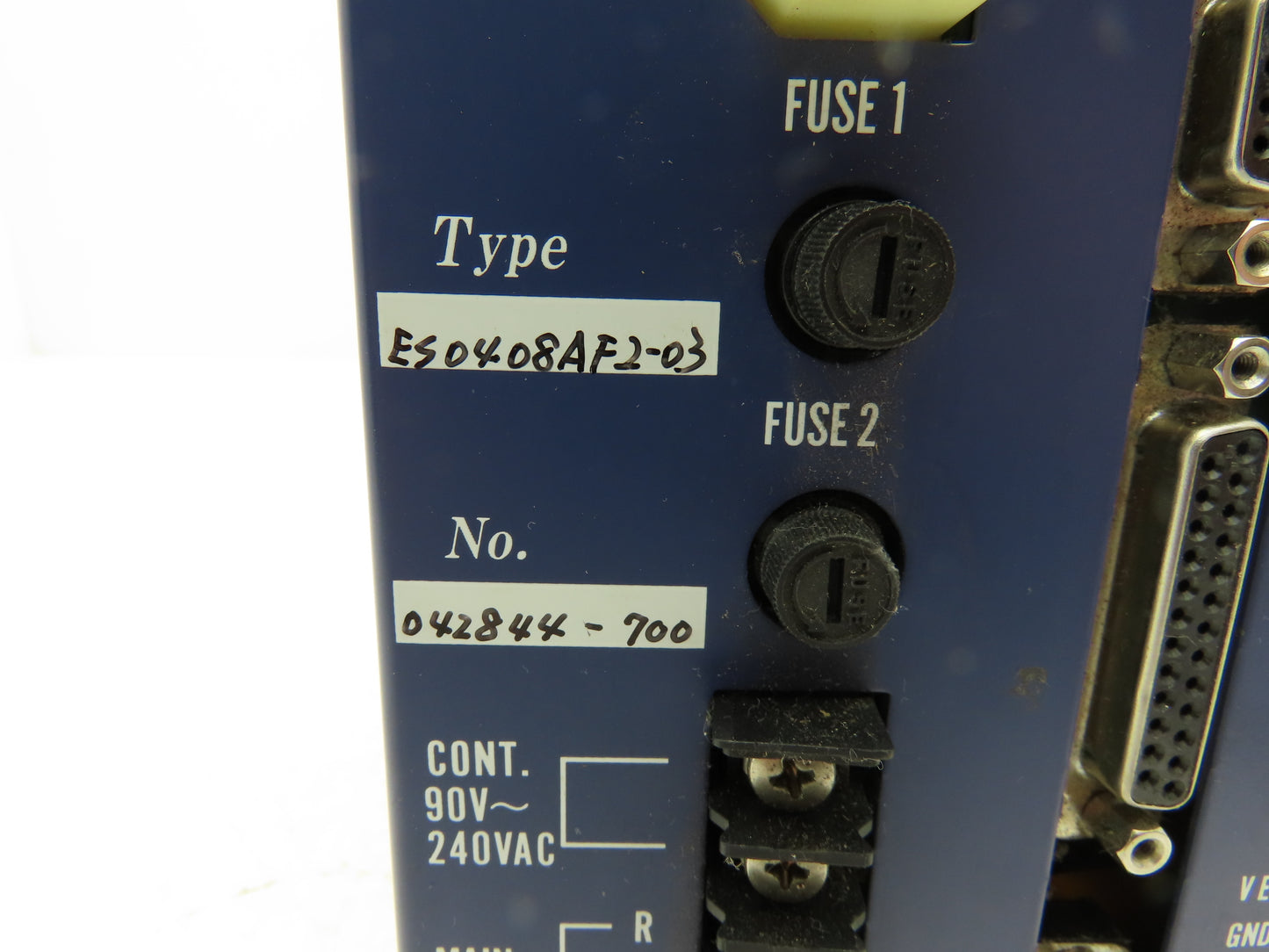 NSK ES0408AF2-03 Servo Drive 90VDC/240VAC