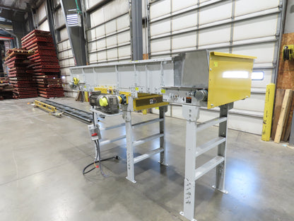 Hytrol HSS 31"x 10' 6" Slider Bed Belt Conveyor 2Hp 3PH LH Center Drive 114fpm