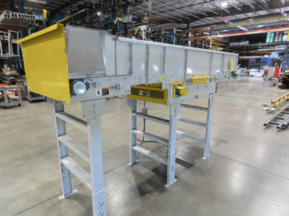 Hytrol HSS 31"x 10' 6" Slider Bed Belt Conveyor 2Hp 3PH LH Center Drive 114fpm